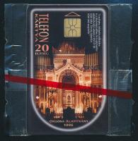 1995 "Orgona Alapítvány" motívumos telefonkártya bontatlan csomagolásban