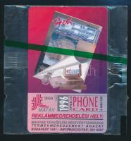 1996 "Heti Chip" motívumos telefonkártya bontatlan csomagolásban