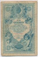 1888. 1Ft/1G T:III- Hungary 1888. 1 Forint / 1 Gulden C:VG Adamo G126