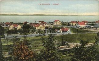Balatonszemes, Faluszemes; vasúti sín