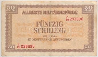 Ausztria / Szövetséges megszállás 1944. 50Sch T:III Austria / Allied occupation 1944. 50 Schilling C...