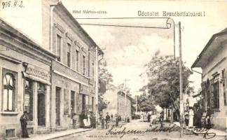 Budapest XX. Erzsébetfalva, Hitel Márton utca, Matkovich A. könyvnyomdája (EK)