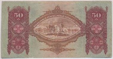 1932. 50P hamis "HŰSÉGGEL A HAZÁHOZ" felülbélyegzéssel, "Horthy Miklós Nemzeti Repülő...