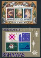 1970-1984 Karácsony motívum 5 klf blokk 3 db stecklapon 1970-1984 Christmas 5 blocks