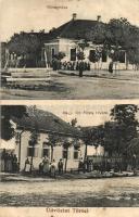 Törtel, Községháza, Magyar kir. Postahivatal (fl)