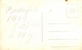 1939 Budapest XXII. Budafok, Posta-szanatórium, női pihenő, photo (EB)