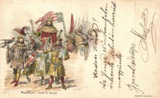 Budapest - 16 db főleg RÉGI városképes lap, 1 db Nagy Lajos litho lappal a budapesti Ezredéves Orszá...