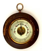 XX. sz.. eleje: Foreign jelzésű kisméretű barométer. d: 11 cm