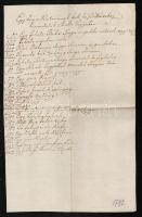 1790 Kiállított lovas katona felszerelésének, öltözetének leírása