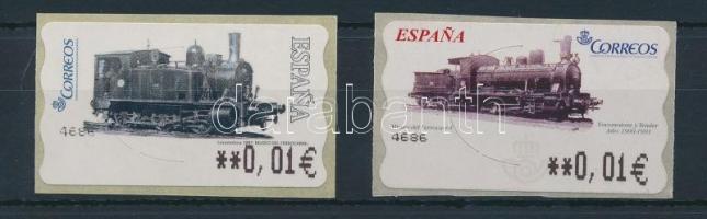 2004-2005 2 Automatic stamps with identical face values, 2004-2005 Automata 2 klf bélyeg azonos névértékkel