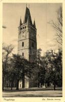 Nagybánya, Baia Mare; Szent István torony, Braun Miklós kiadása / tower (Rb)