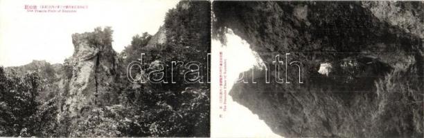 34 db RÉGI főleg megíratlan japán városképes és folklór képeslap / 34 pre-1945 mostly unused Japanes...