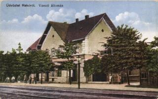 Rahó, Rakhiv; vasútállomás / railway station