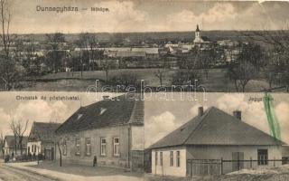 Dunaegyháza, orvoslak és postahivatal, jegyzőlak (fa)