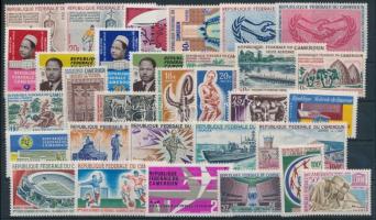 1965-1966 10 klf sor + 4 klf önálló érték, 1965-1966 10 sets + 4 stamps