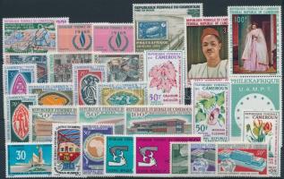 1968-1970 8 klf sor + 6 klf önálló érték, 1968-1970 8 sets + 6 stamps