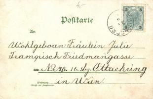 41 db RÉGI hosszú címzéses virágos litho üdvözlőlap, vegyes minőség / 41 pre-1901 floral litho greet...