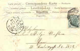 41 db RÉGI hosszú címzéses virágos litho üdvözlőlap, vegyes minőség / 41 pre-1901 floral litho greet...