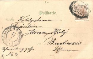 41 db RÉGI hosszú címzéses virágos litho üdvözlőlap, vegyes minőség / 41 pre-1901 floral litho greet...