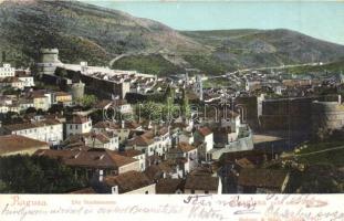 50 db RÉGI horvát városképes lap Dubrovnikról, vegyes minőség / 50 pre-1945 Croatian town-view postc...