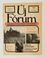 1989 az Új Fórum 1. évf. 1. lapszáma, számos érdekes írással