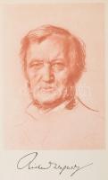 Houston Stewart Chamberlain: Richard Wagner. München, 1907, Verlagsanstalt F. Bruckmann A.G. Negyedi...