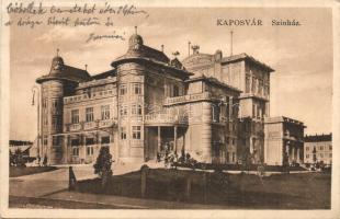 Kaposvár, színház, Fenyvesi Béla és Fia kiadása (EK)