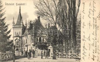 Kassa, Kosice; Széchenyi liget, Jakab Árpád műépítész palotája / architect's palace
