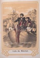 Ignaz Kankoffer: Osterglöcklein. Bécs, 1861, Leop. Grund. Kiadói kopottas egészvászon kötés, rossz á...