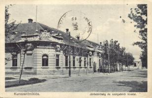 Kunszentmiklós, Járásbíróság és szolgabírói hivatal (ragasztónyomok / glue marks)