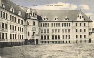Lőcse, Levoca; Kir. katolikus főgimnázium, Braun Fülöp kiadása / catholic grammar school (EK)