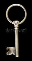 Ezüst(Ag) kulcstartó, jelzett, h: 8 cm, nettó: 23,1 g
