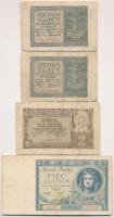 Lengyelország 1930-1948. 1Zl-20Zl (7x) T:III,III- Poland 1930-1948. 1 Zloty - 20 Zlotych (7x) C:F,VG