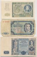 Lengyelország 1930-1948. 1Zl-20Zl (7x) T:III,III-
Poland 1930-1948. 1 Zloty - 20 Zlotych (7x) C:F,V...