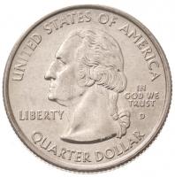 Amerikai Egyesült Államok 1999-2008. 25c Cu-Ni "50 állam negyeddollárosok" (50xklf) + 2000...