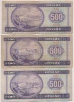 1969. 500Ft (9x) T:III,III-