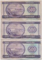 1969. 500Ft (9x) T:III,III-