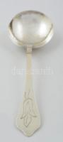 Ezüst(Ag) svéd hab merőkanál, jelzett, h: 17,5 cm, nettó: 35 g