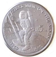 Marshall-szigetek 1989. 5$ CuNi "Első ember a Holdon" laminált tokban T:PP Marshall-Islands 1989. 5 Dollar CuNi "First Men on the Moon" in laminated foil packing C:PP Krause KM#13