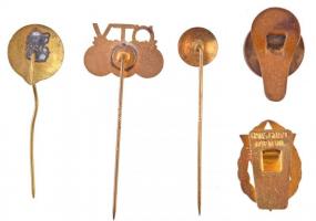 Magyarország DN "Ferencvárosi Torna Club 1899" zománcozott fém kitűző (15mm) + Ausztria DN...