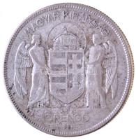 1930. 5P Ag "Horthy jobbra" T:3 Adamo P8