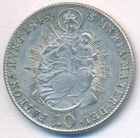 1845B 10kr Ag "V. Ferdinánd" (3,92g) T:2
Huszár: 2085., Unger III.: 1422