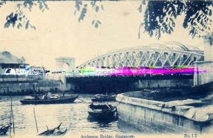Singapore Anderson-Brücke foto AK