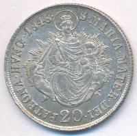 1848B 20kr Ag "V. Ferdinánd" T:2