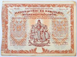 7db-os vegyes értékpapír és sorsjegy tétel, benne: Budapest 1903. "Magyar Korona Országai 4%-ka...