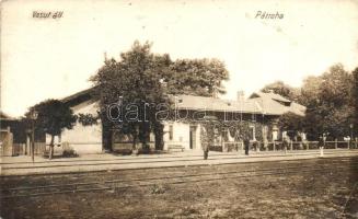 1932 Pátroha, vasútállomás, photo (EK)