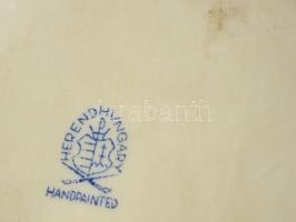 Herendi János vitéz, kézzel festett, jelzett, hibátlan, m:20 cm, h:17 cm