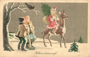 60 db MODERN főként karácsonyi és újévi üdvözlőlap / 60 modern mostly Christmas and New Year greetin...