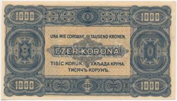 1923. 1000K nyomdahely nélkül "T.W." jelöléssel T:II szép papír