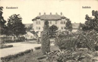 Kecskemét, Indóház, vasútállomás, kiadja Fekete Gyula